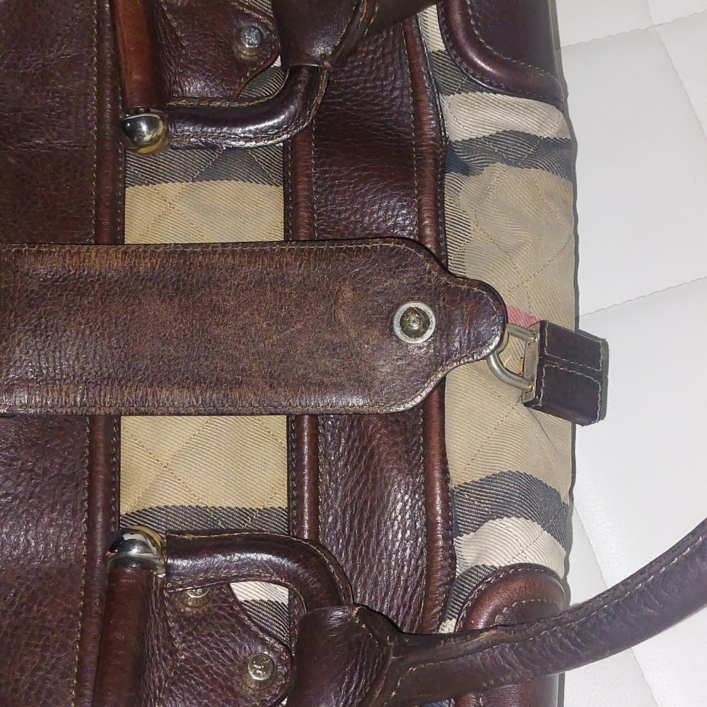 Burberry handbag authentic large Vintage - Picture 4 of 8